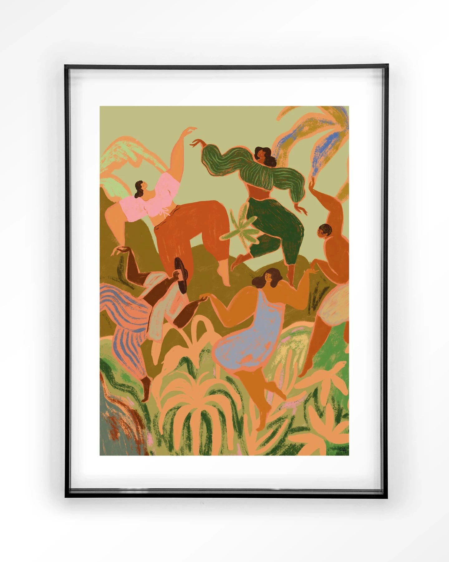 Spring Frolic - Moderne Wanddecoratie | Artprint, Glass Art & Wandkleed by Urban Cotton