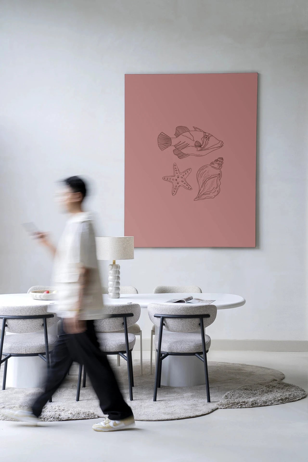 Tres Pisces - Moderne Wanddecoratie | Artprint, Glass Art & Wandkleed by Urban Cotton
