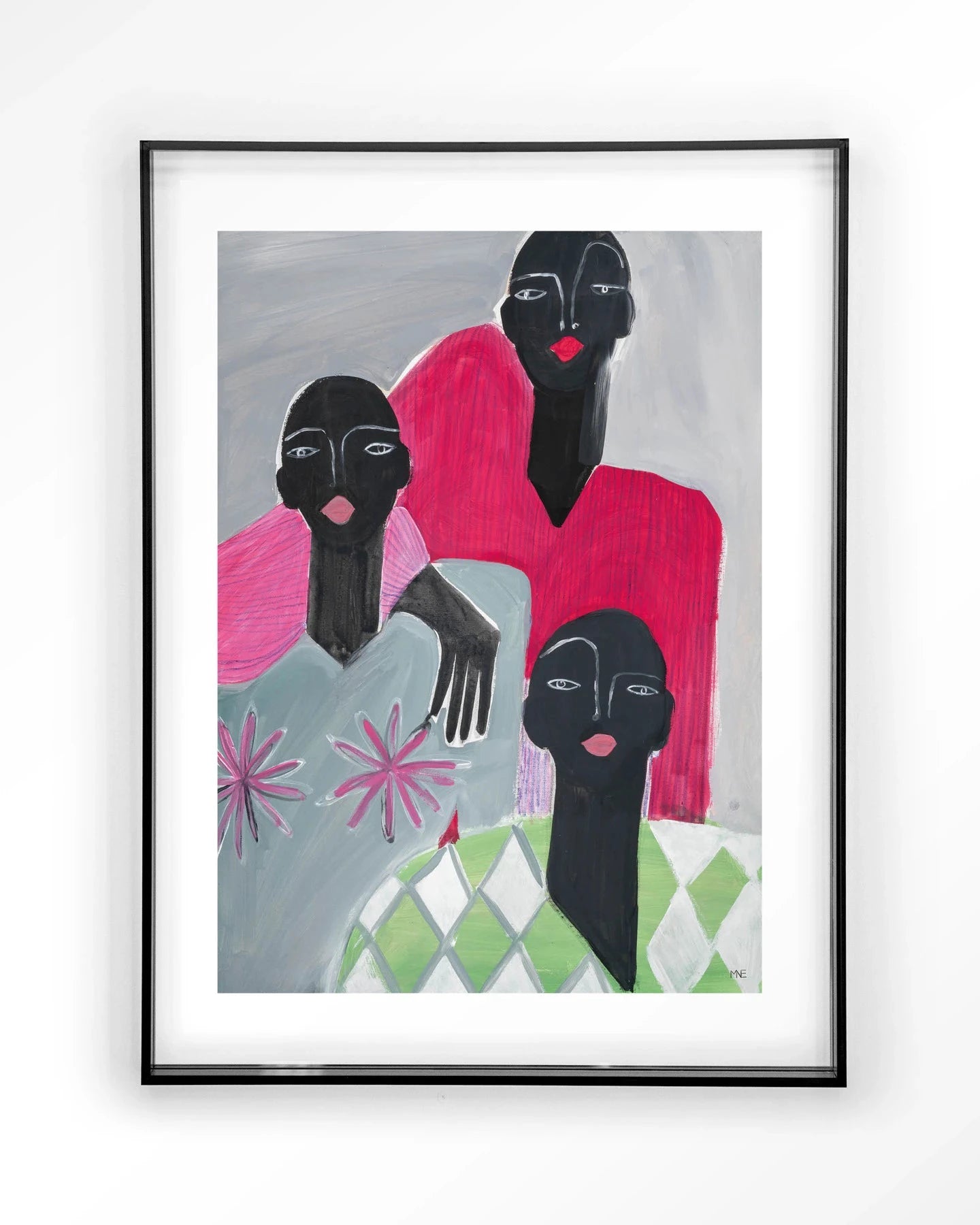 We Are Family - Moderne Wanddecoratie | Artprint, Glass Art & Wandkleed by Urban Cotton