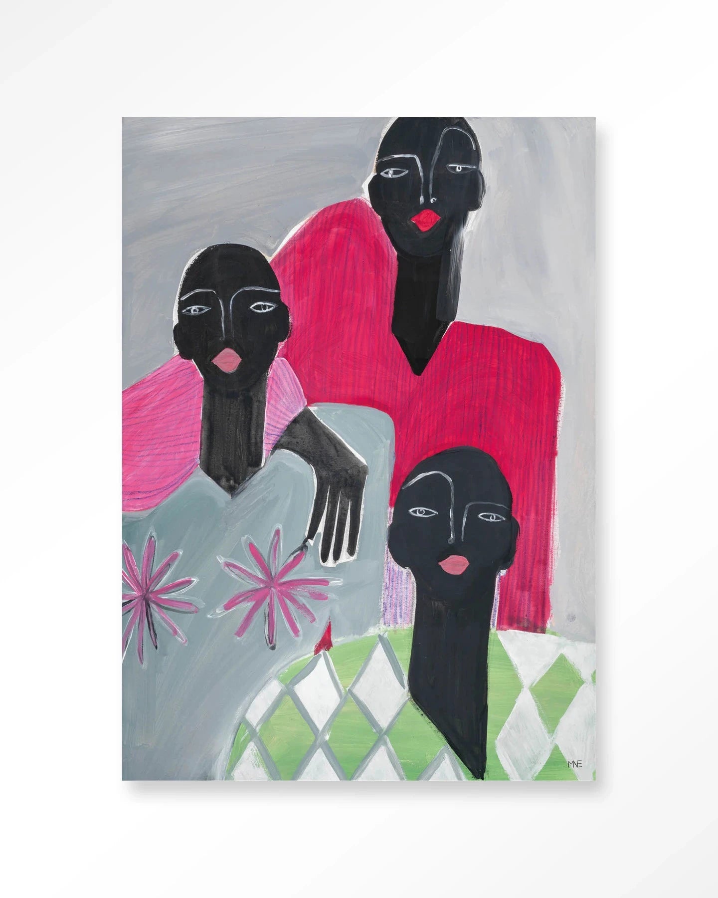 We Are Family - Moderne Wanddecoratie | Artprint, Glass Art & Wandkleed by Urban Cotton