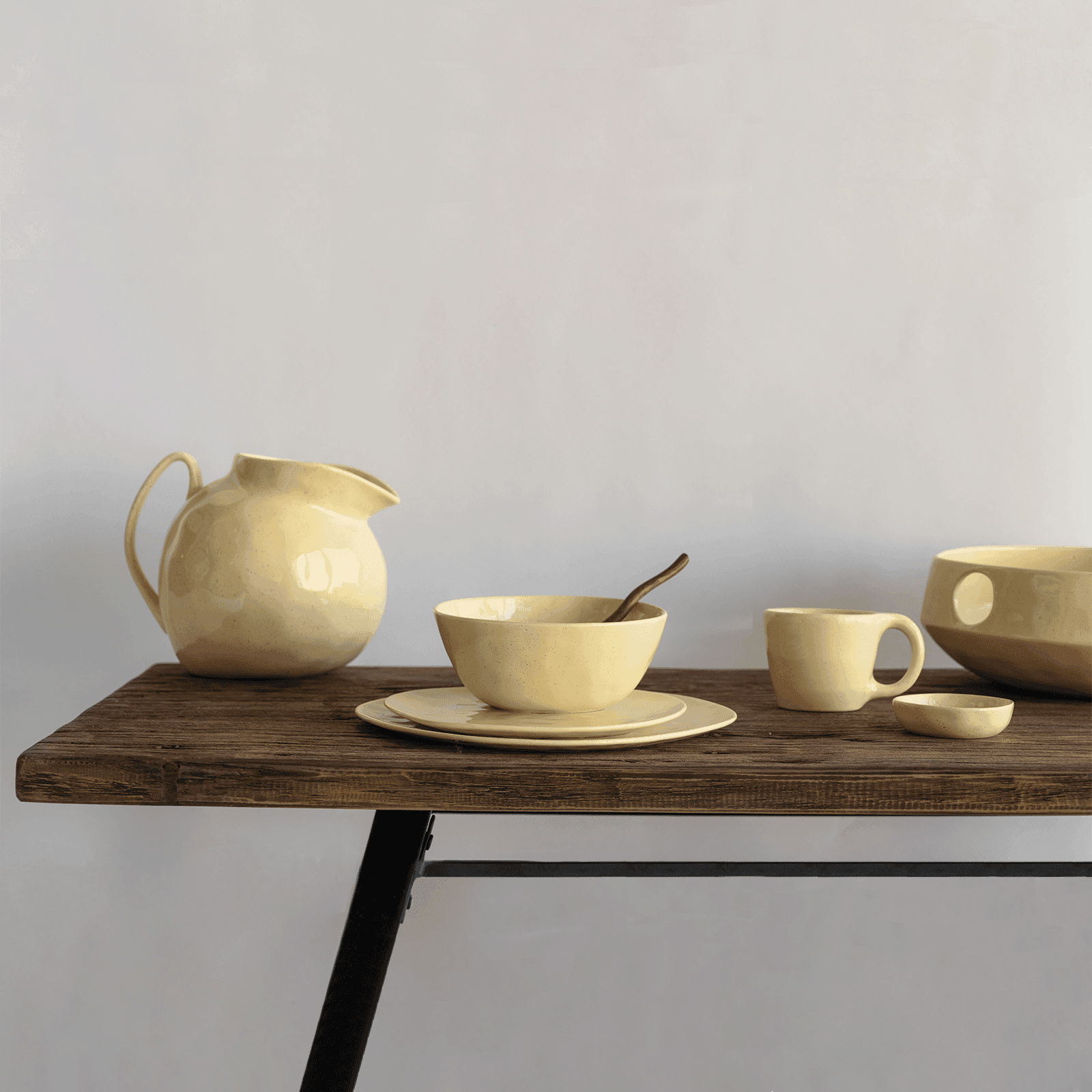 Bureau hergebruikt hout en Acacia 120 * 60 * 75 CM - depauwwonen