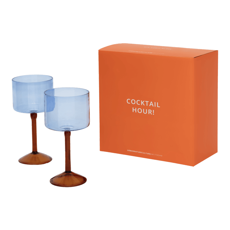 Gin-tonic cocktailglas, set van 2, in cadeauverpakking - depauwwonen