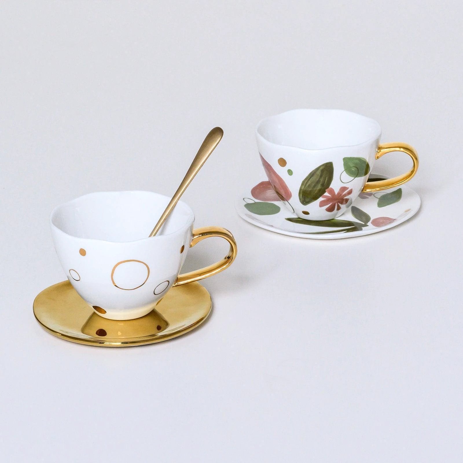 Good Morning bord Expresive Ø 17cm (set van 4) by Urban Nature Culture