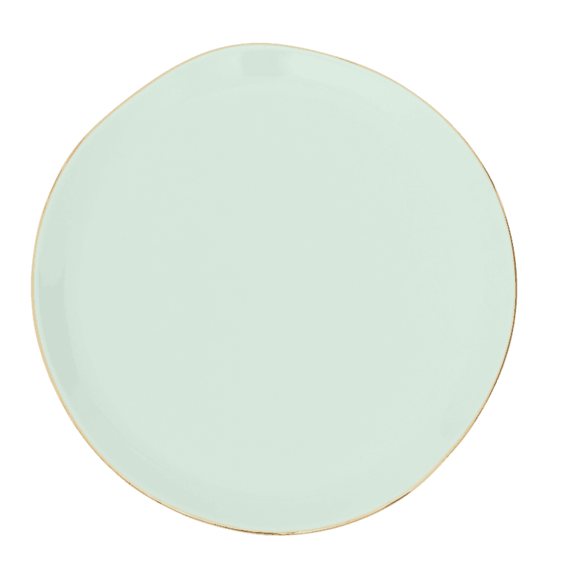 Good Morning bord Ø17 cm - Celadon (set van 4) by Urban Nature Culture
