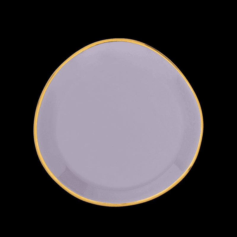 Good Morning bord Ø9 cm - Lila (set van 4) - depauwwonen
