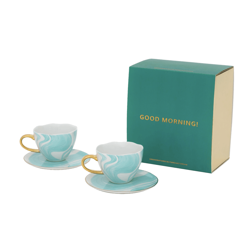 Good Morning Cadeauset Valuri Smaragdgroen by Urban Nature Culture