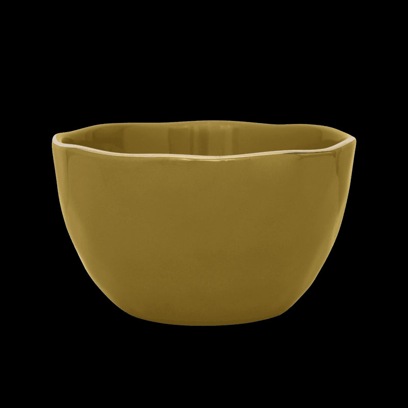 Good Morning kom Ø14 cm - Amber Groen (set van 4) - depauwwonen