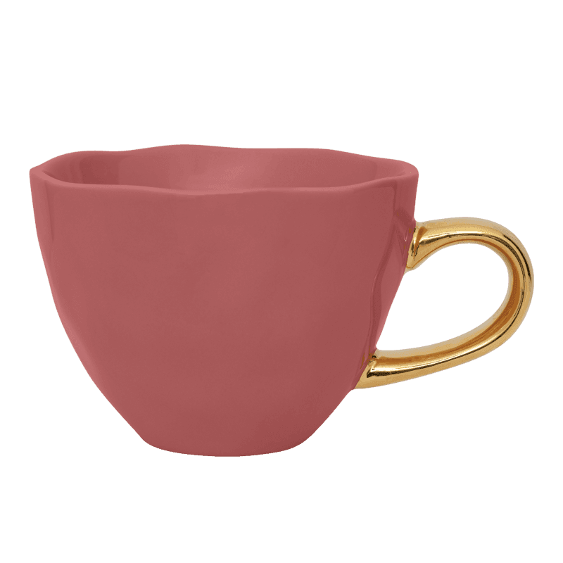 Good Morning kop Cappuccino / Thee Ø11 cm - Brandied Apricot (set van 4) by Urban Nature Culture