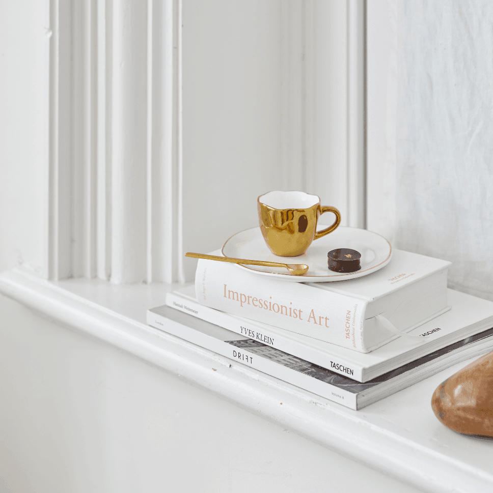 Good Morning kopje Espresso Gold (set van 4) - depauwwonen