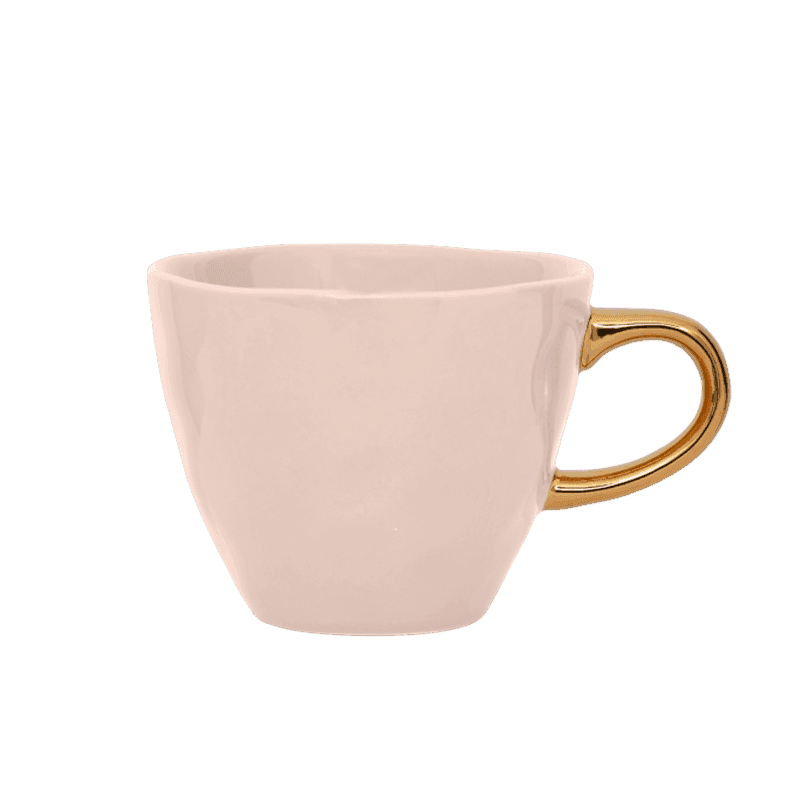 Good Morning kopje Koffie Ø8 cm - Oudroze (set van 4) by Urban Nature Culture