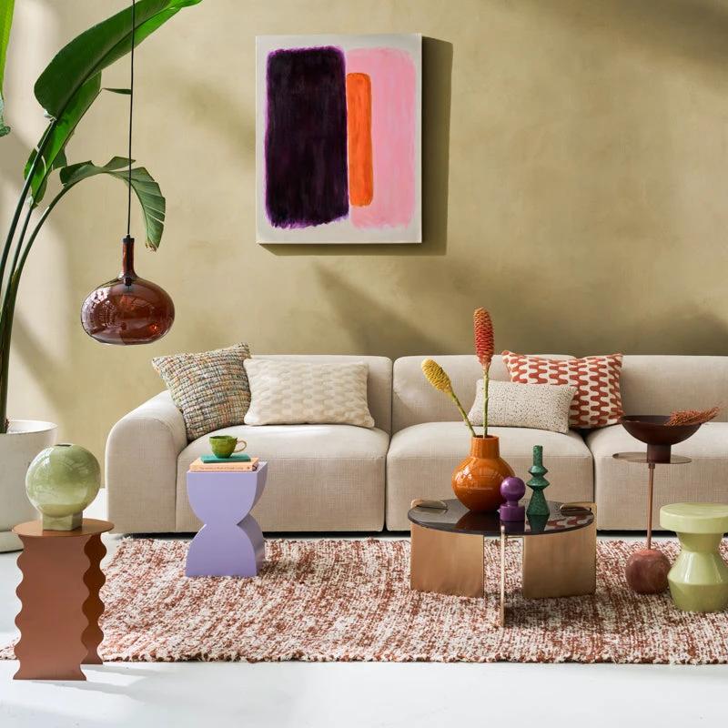 Kussen Misul, Off White 60 * 40 CM by Urban Nature Culture