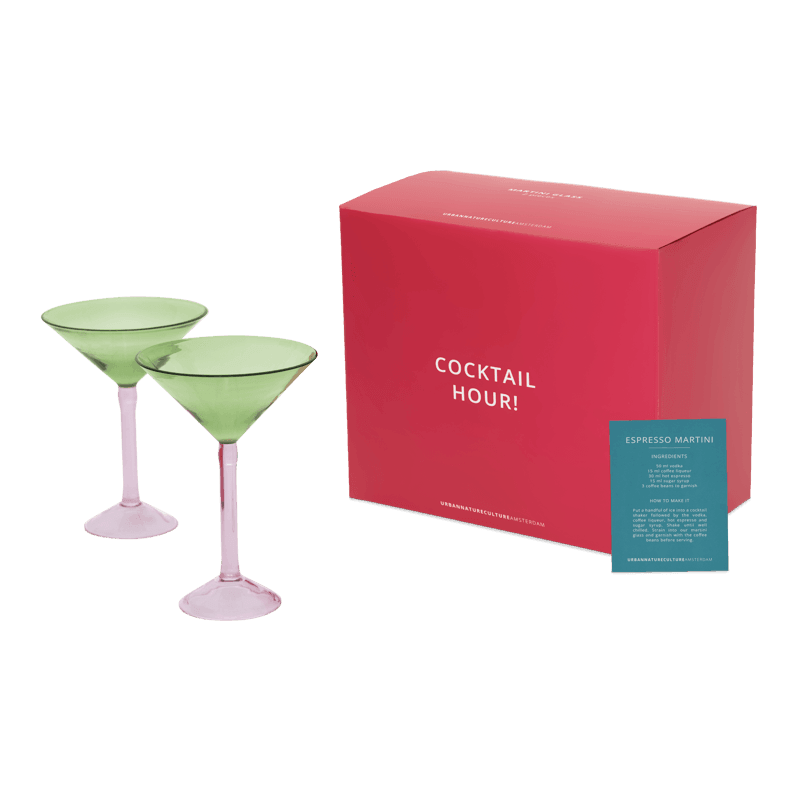 Martini cocktailglas, set van 2, in cadeauverpakking - depauwwonen