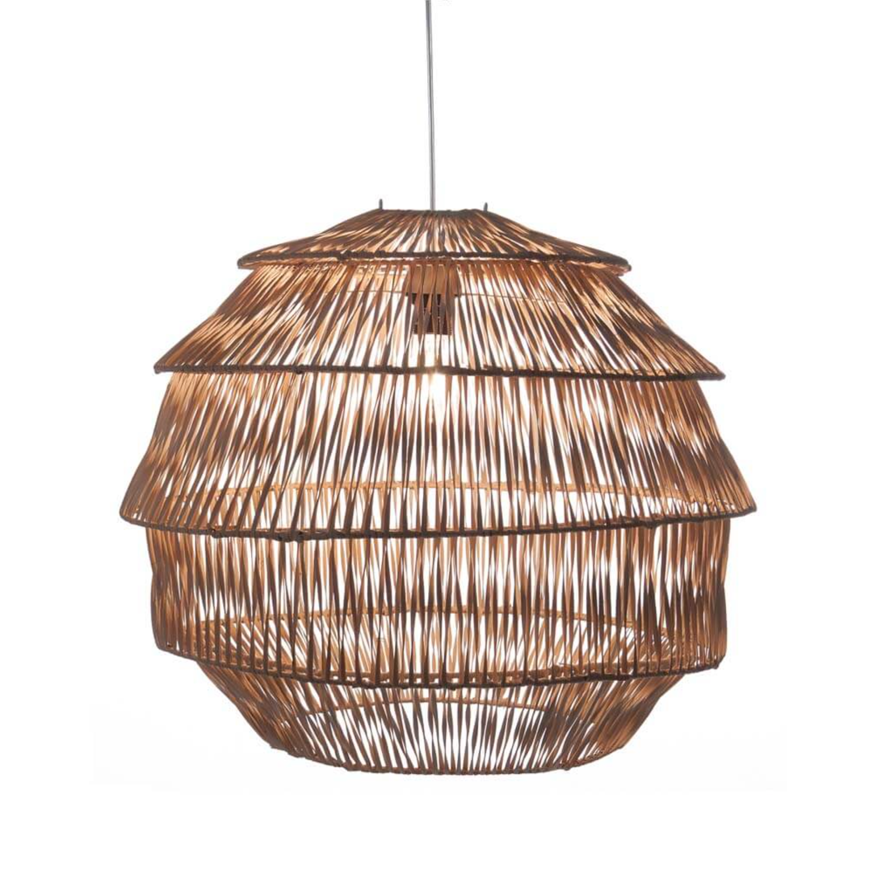 Hanglamp Rattan Artichok in 2 kleuren - depauwwonen