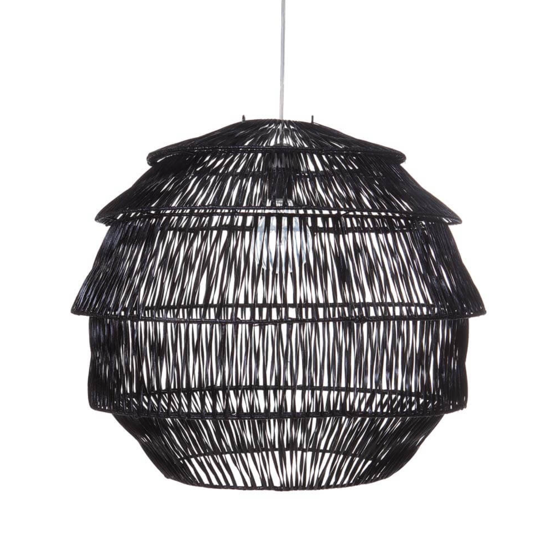 Hanglamp Rattan Artichok in 2 kleuren - depauwwonen