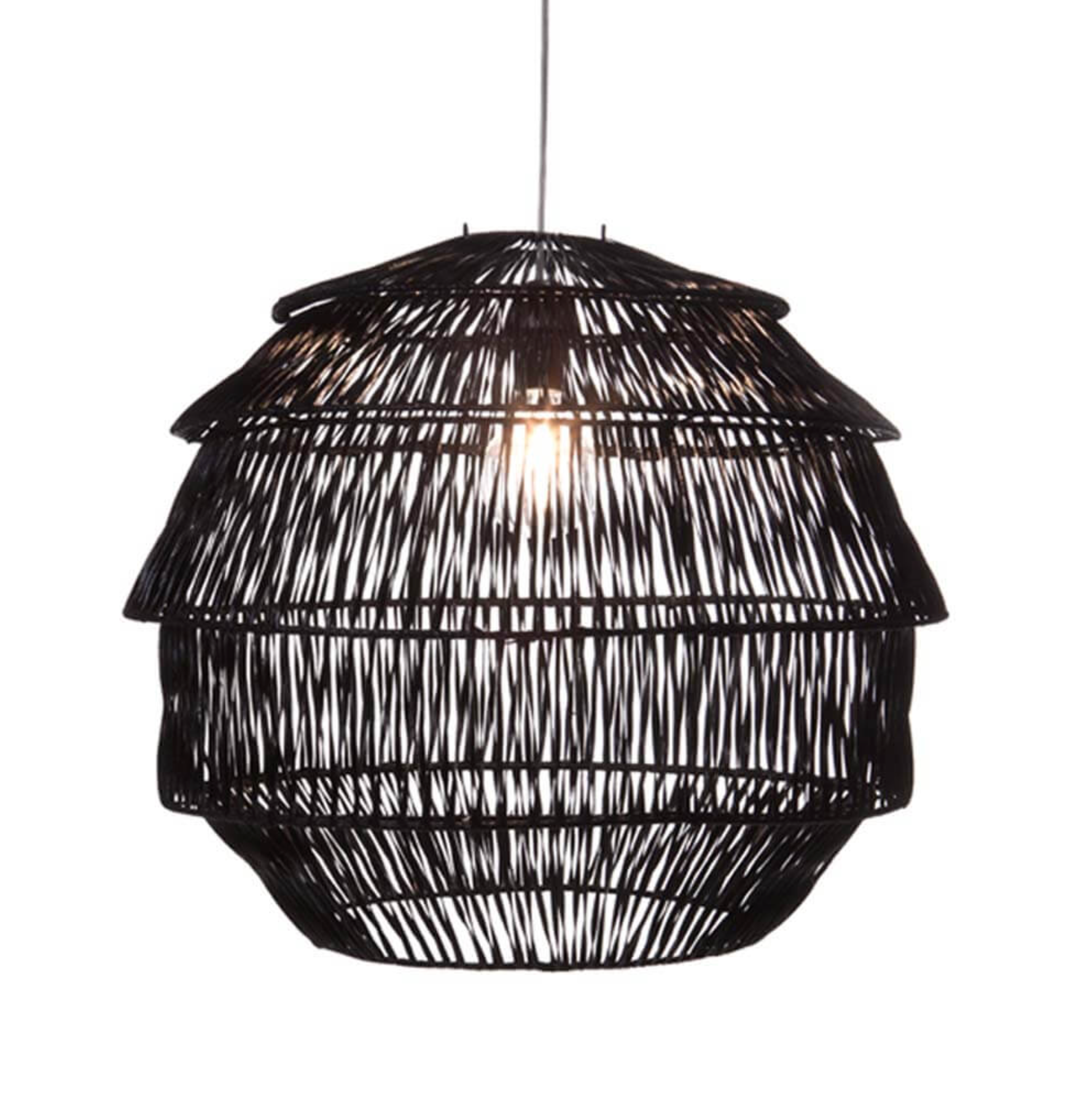 Hanglamp Rattan Artichok in 2 kleuren - depauwwonen