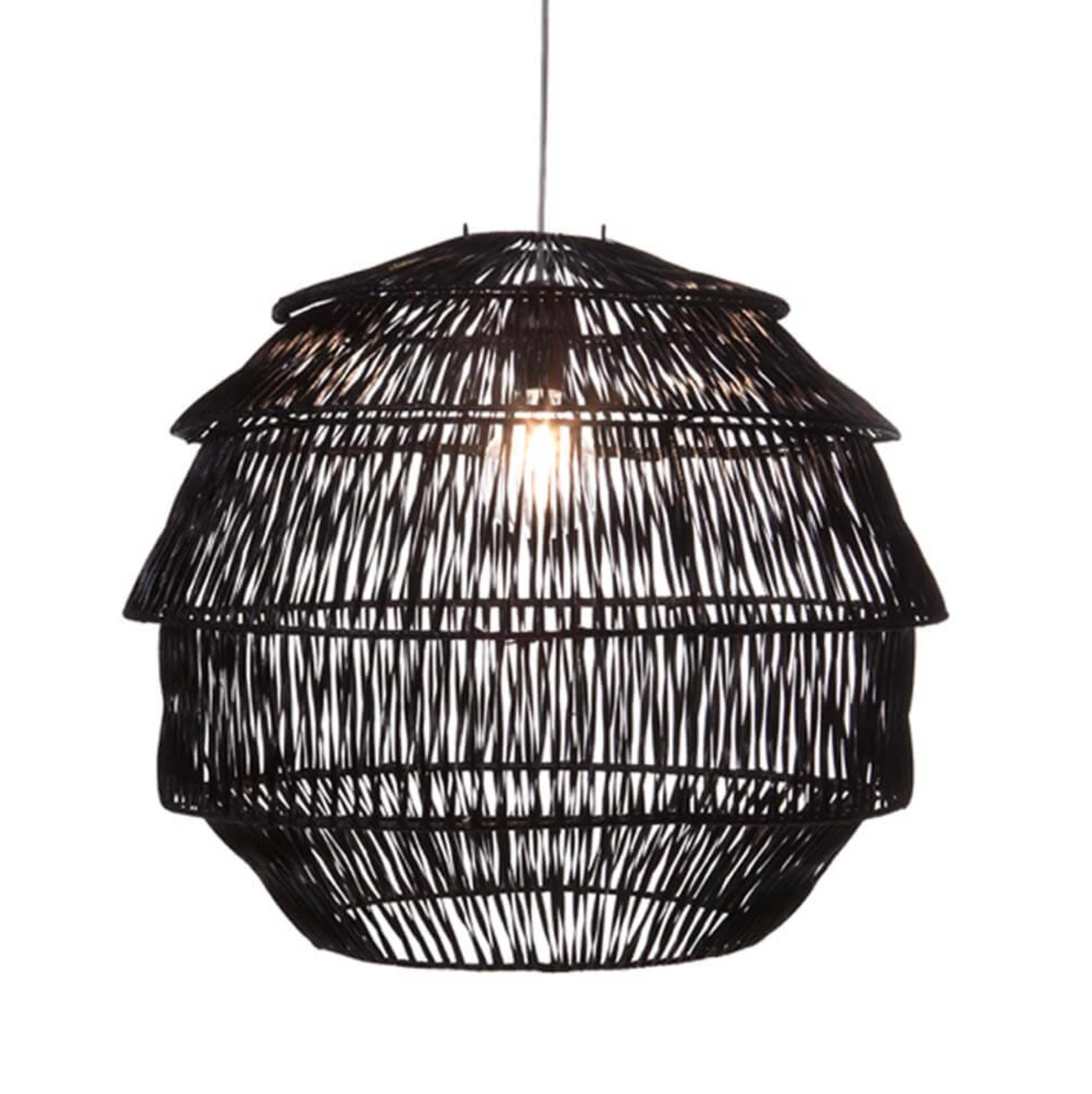 Hanglamp Rattan Artichok in 2 kleuren by VillaFlor