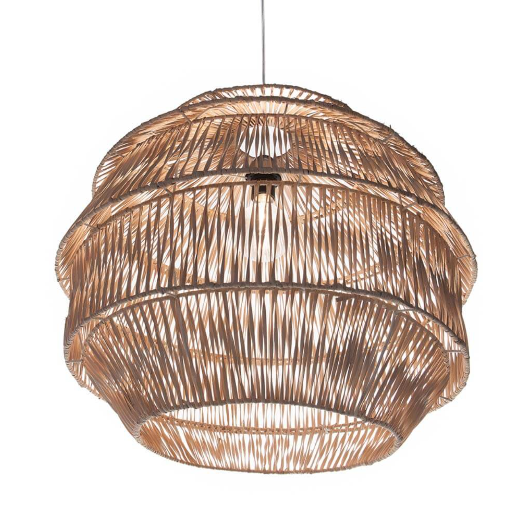 Hanglamp Rattan Artichok in 2 kleuren - depauwwonen