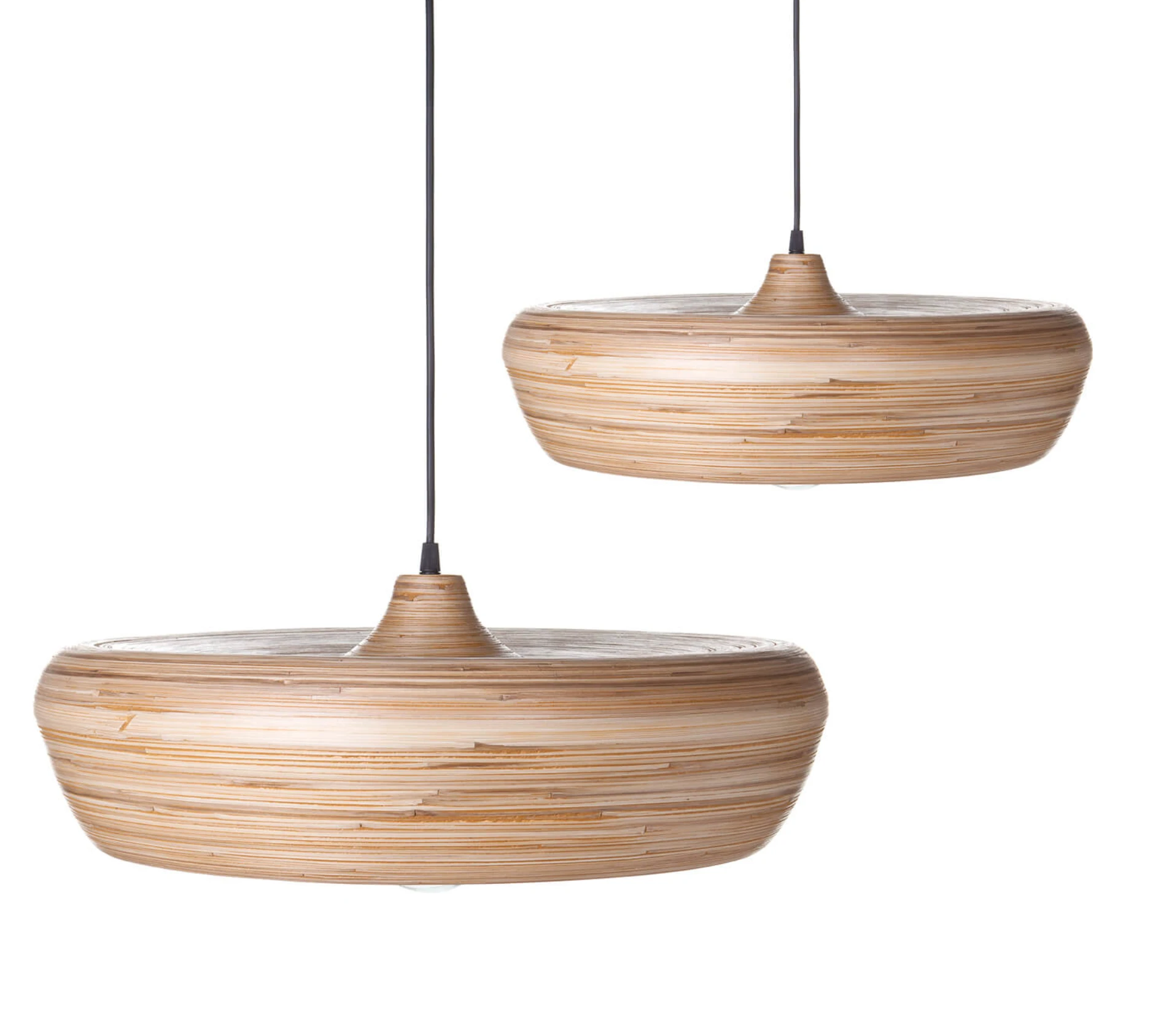 Hanglamp Bamboo UFO in 2 maten by VillaFlor