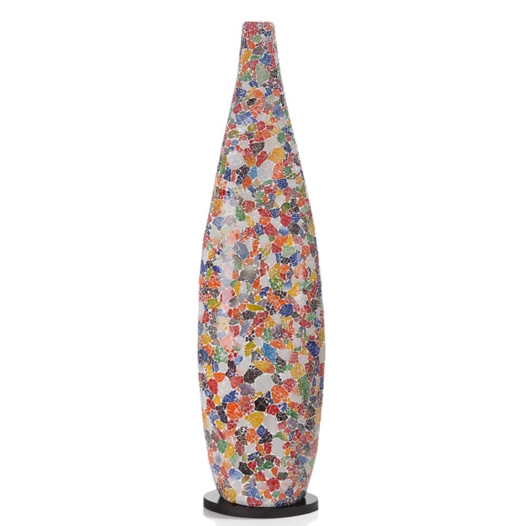 Vloerlamp/Tafellamp Glass Multi Color Bottle in twee maten by VillaFlor
