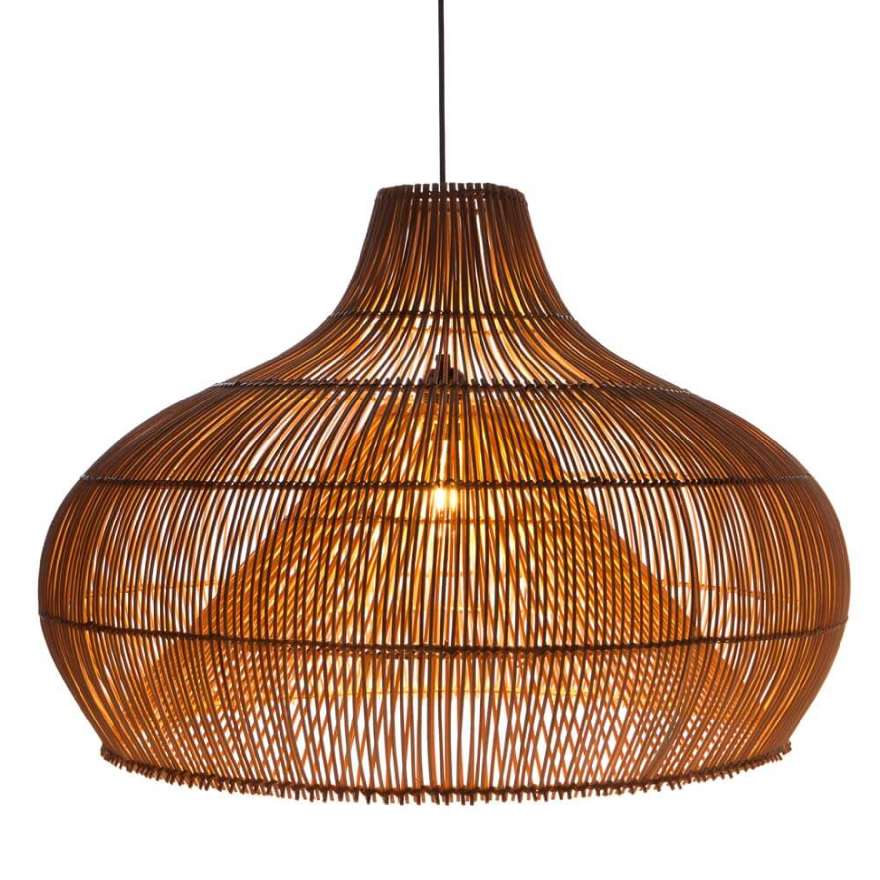 Hanglamp Rattan Dome in 2 kleuren - depauwwonen