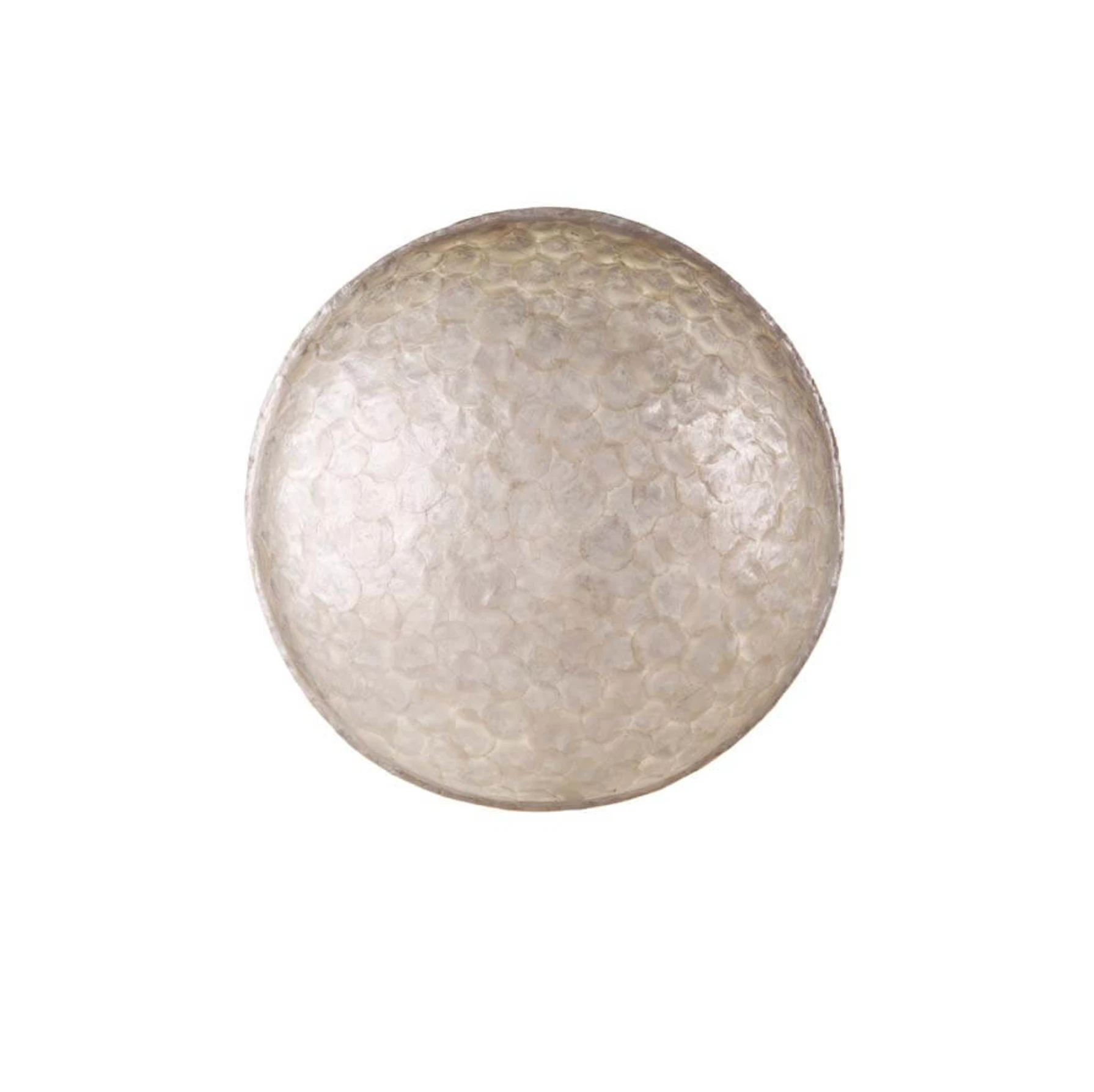 Wandlamp Full Shell Rond in drie maten by VillaFlor