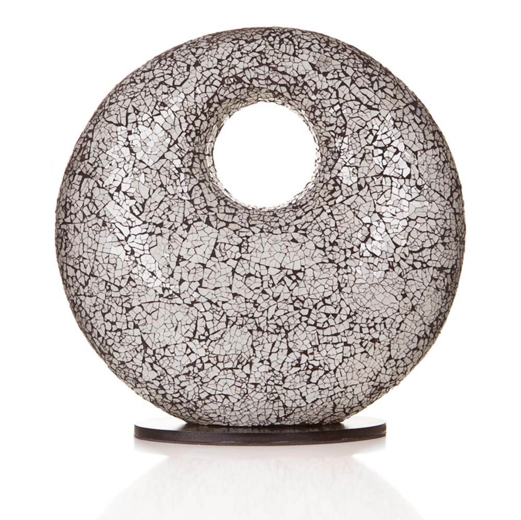 Tafellamp Glass White Donut - depauwwonen