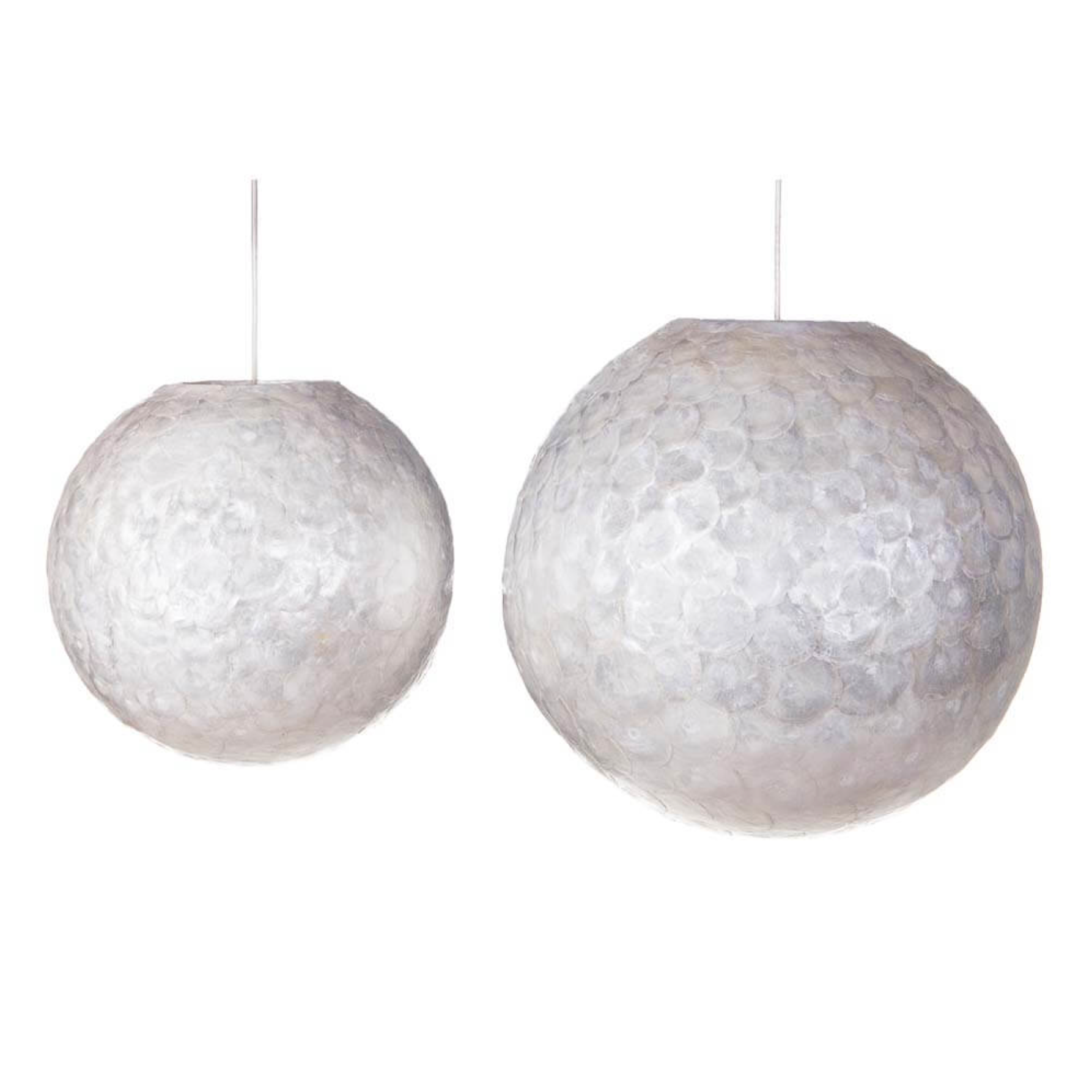 Hanglamp Full Shell Ball in twee maten - depauwwonen