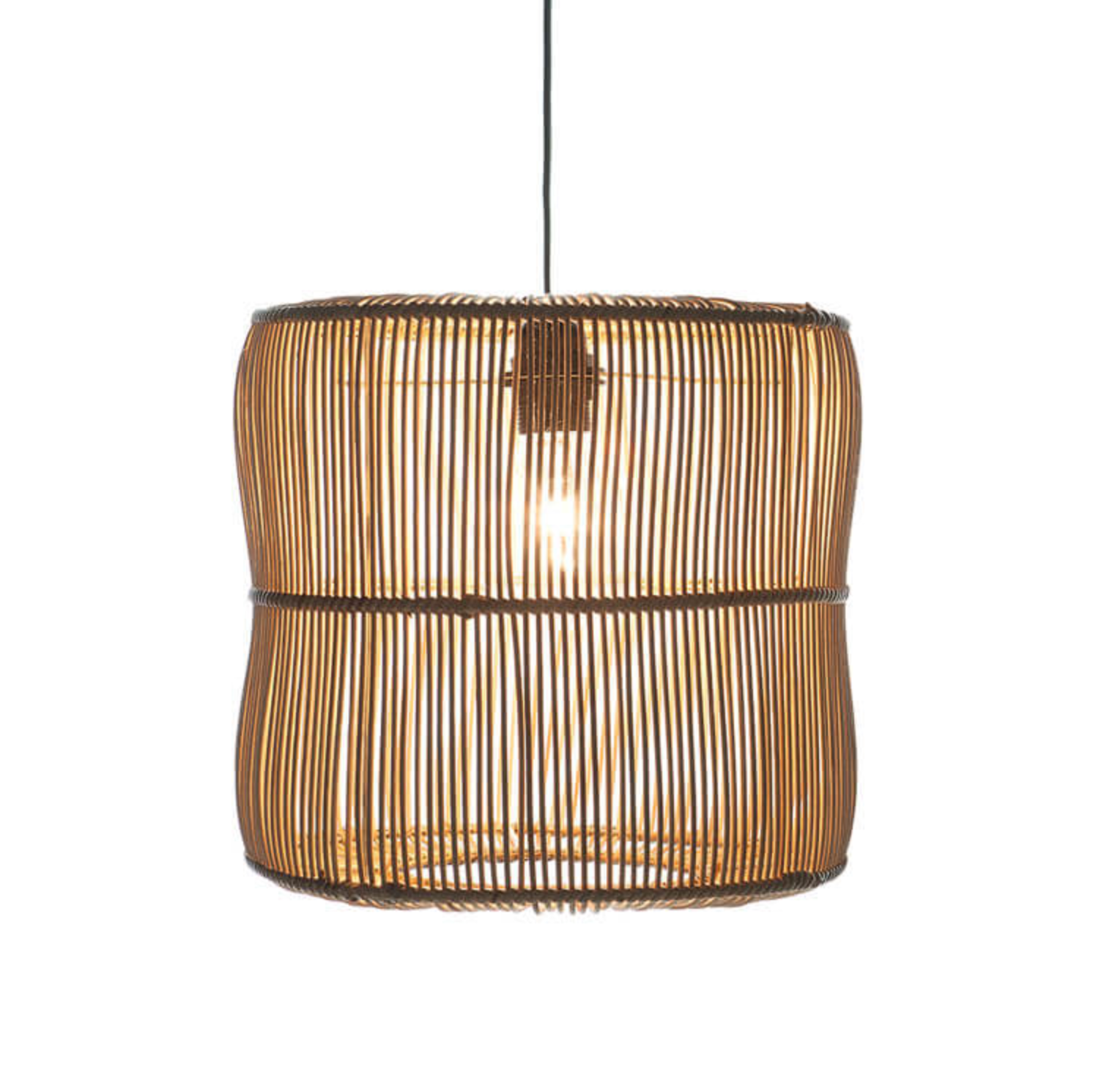 Hanglamp Ratan Cilinder naturel - depauwwonen