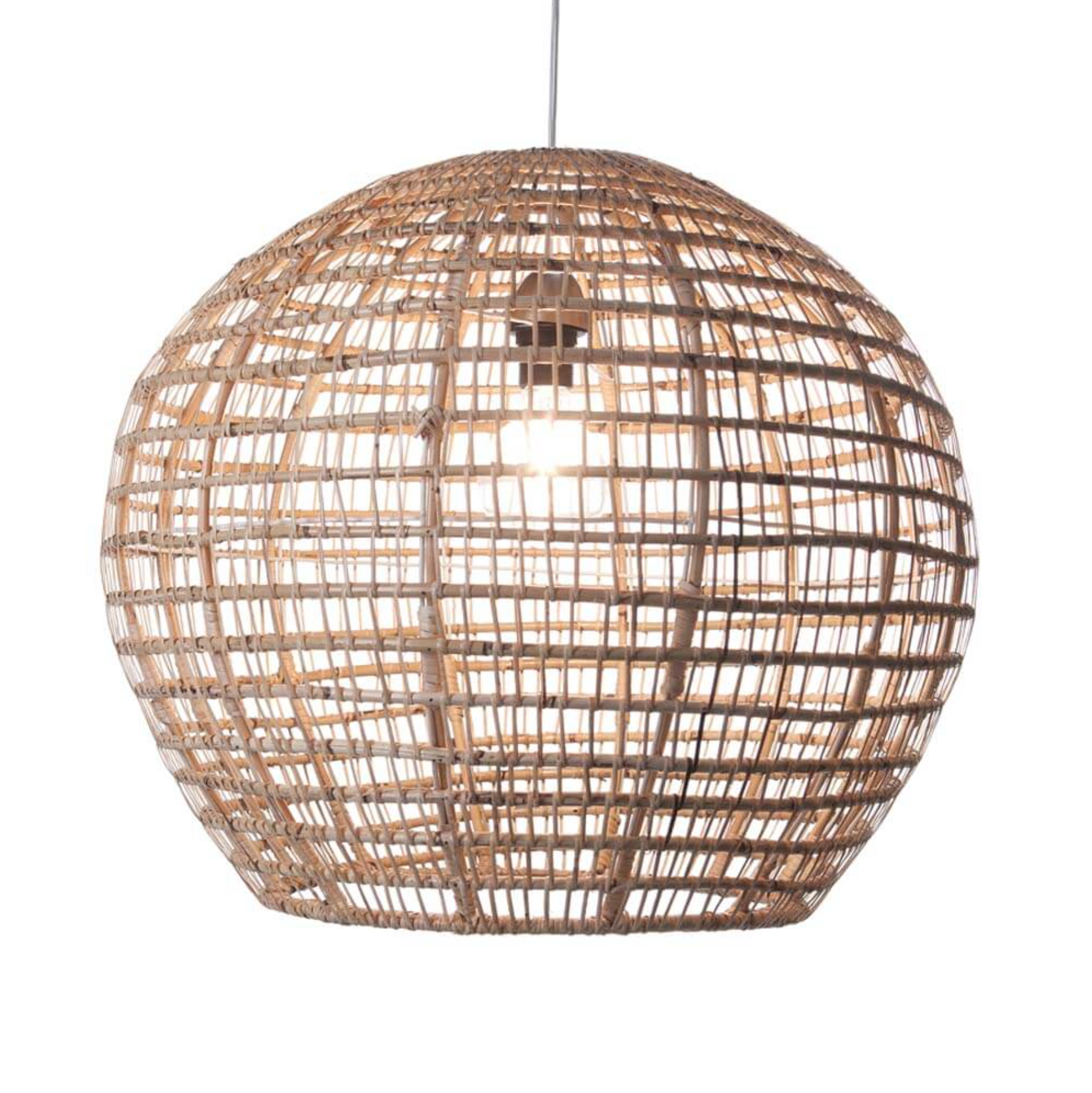 Hanglamp Rattan Bol - depauwwonen