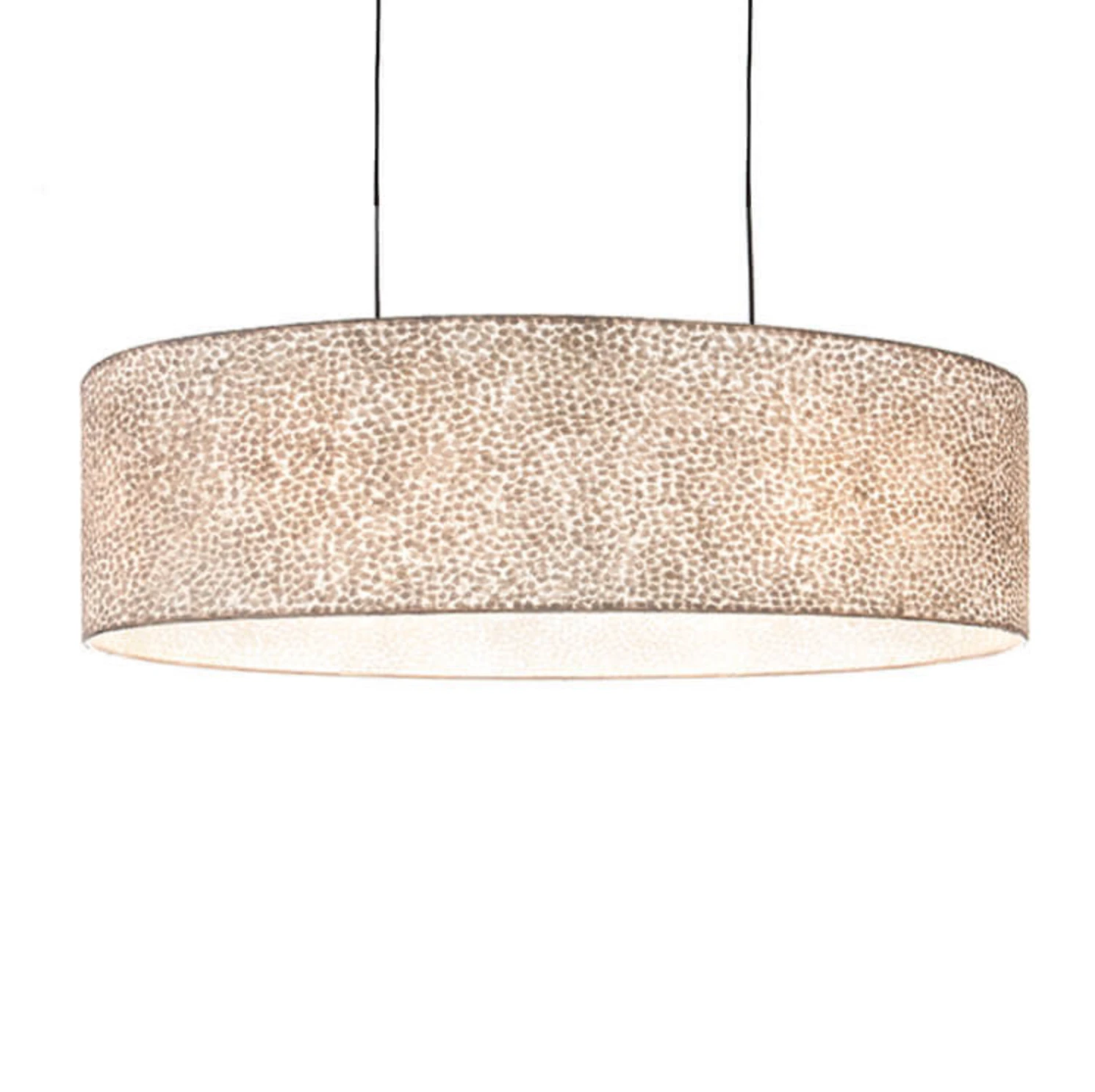 Hanglamp Wangi White Bintan Ovaal | 95cm by VillaFlor