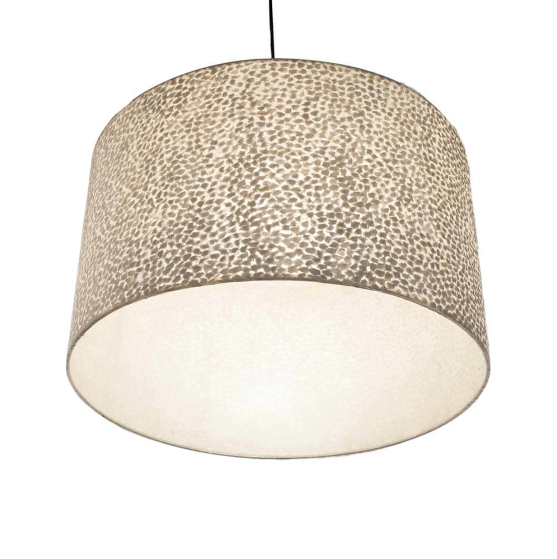 Hanglamp Wangi White Cilinder by VillaFlor