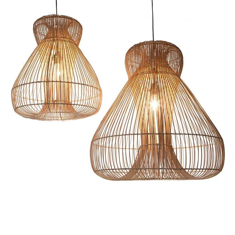 Hanglamp Rattan Jambu in 2 maten by VillaFlor