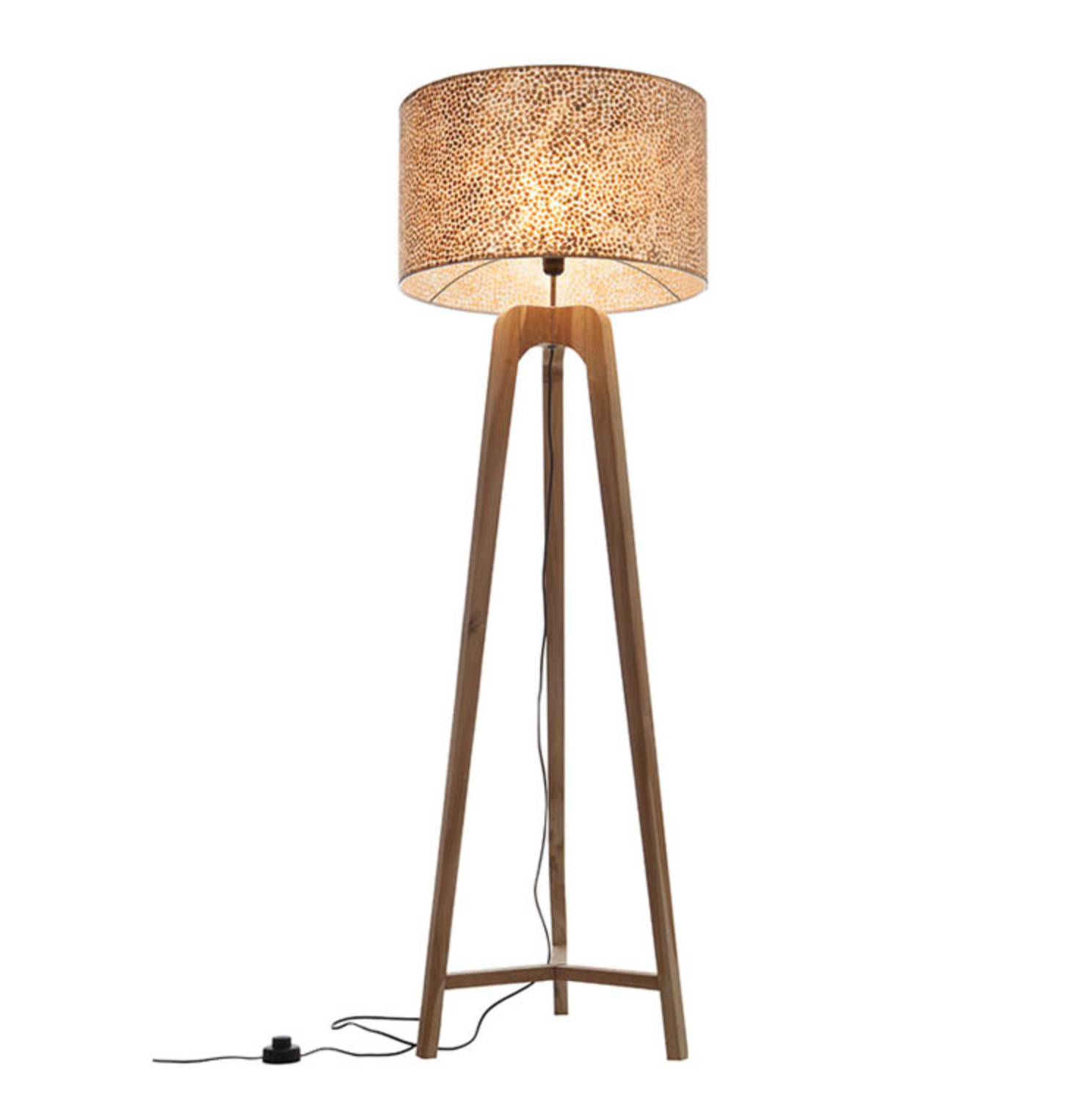 Lampenkap Wangi Gold Cilinder in 3 maten - depauwwonen