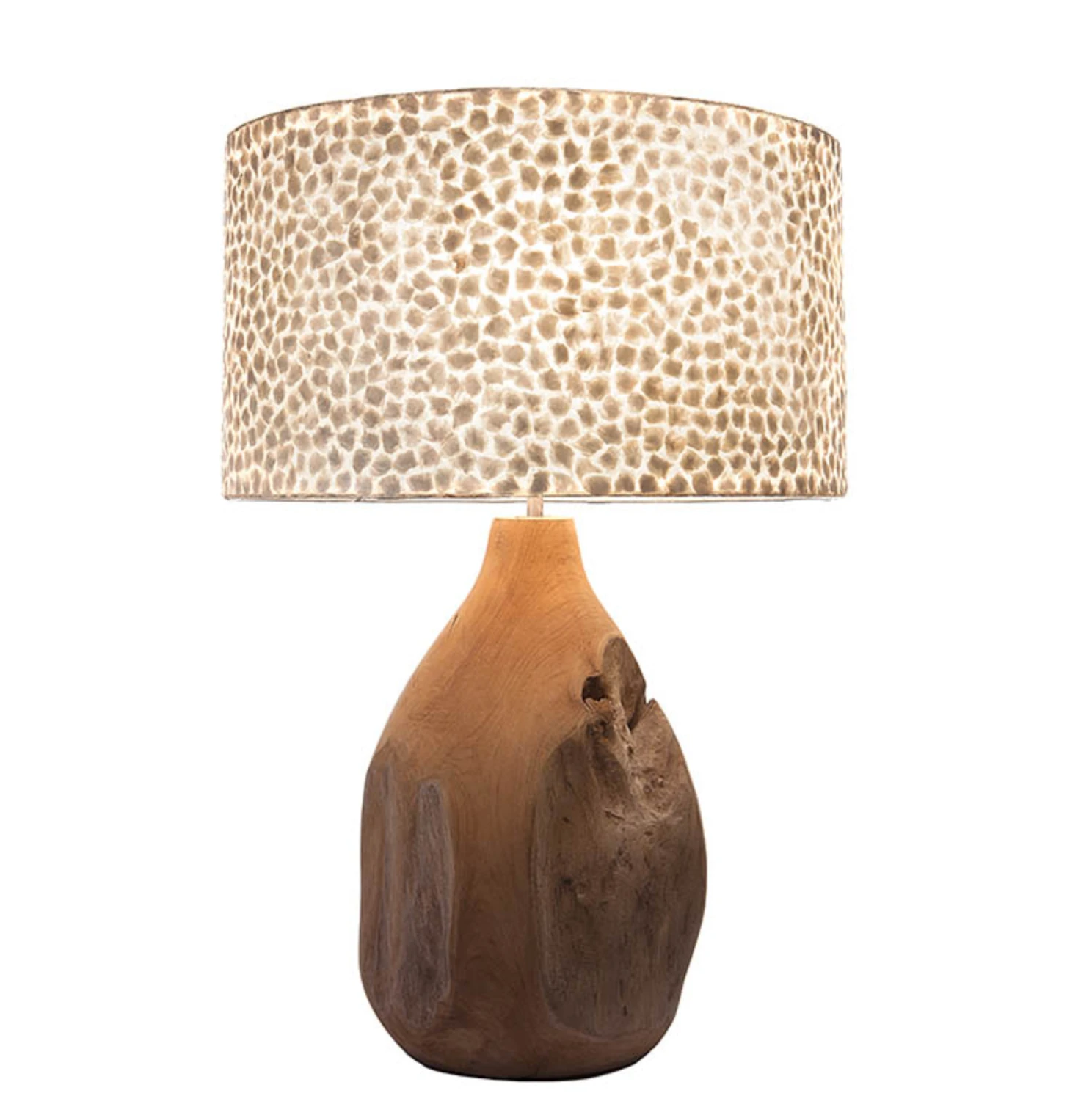 Lampenkap Wangi White in 3 maten by VillaFlor