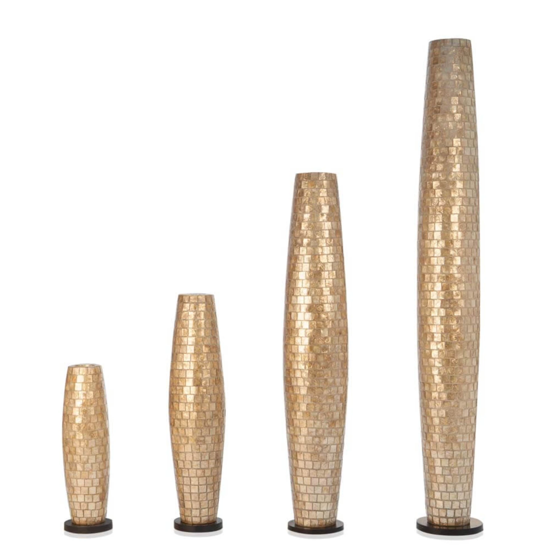 Vloerlamp Moni Gold Apollo in vier maten by VillaFlor