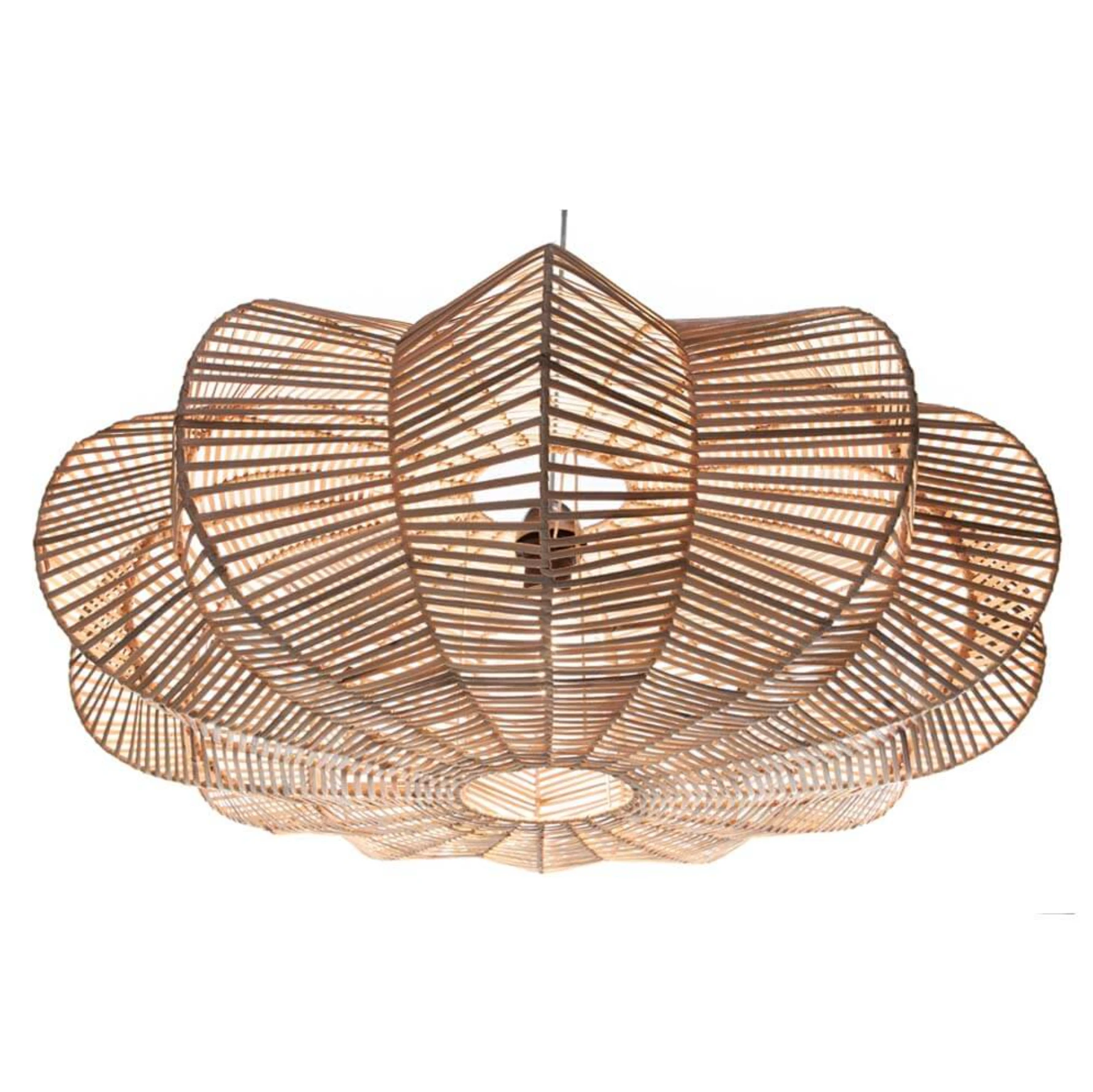 Hanglamp Rattan Star in 2 kleuren by VillaFlor