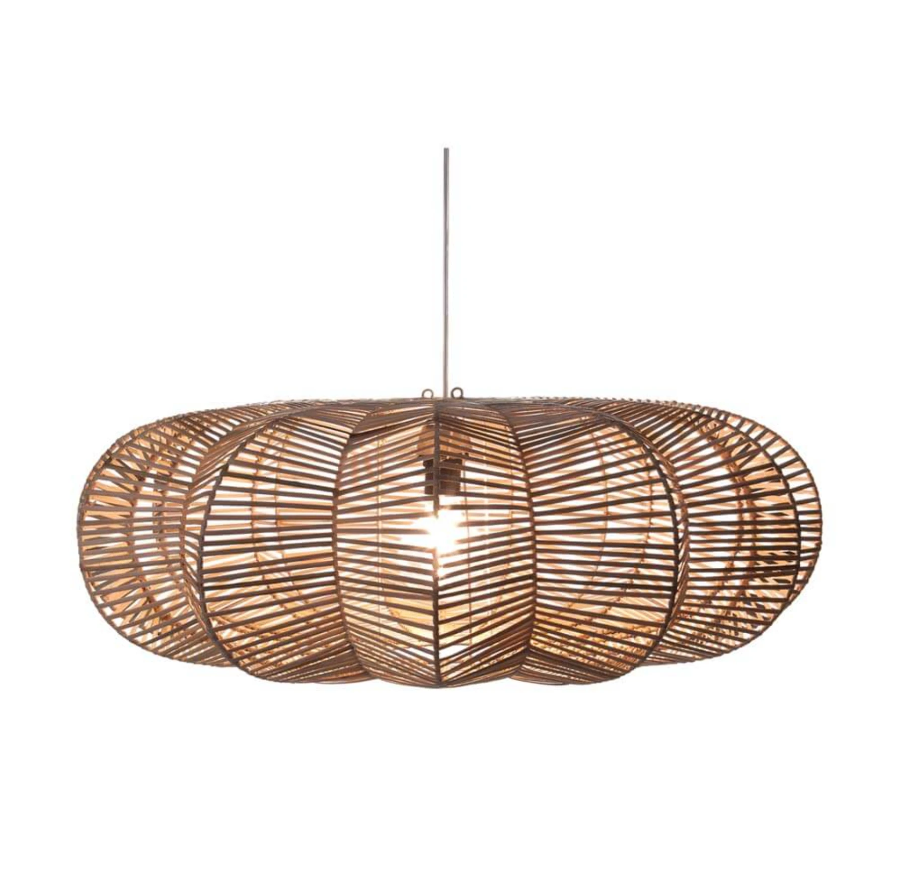 Hanglamp Rattan Star in 2 kleuren by VillaFlor