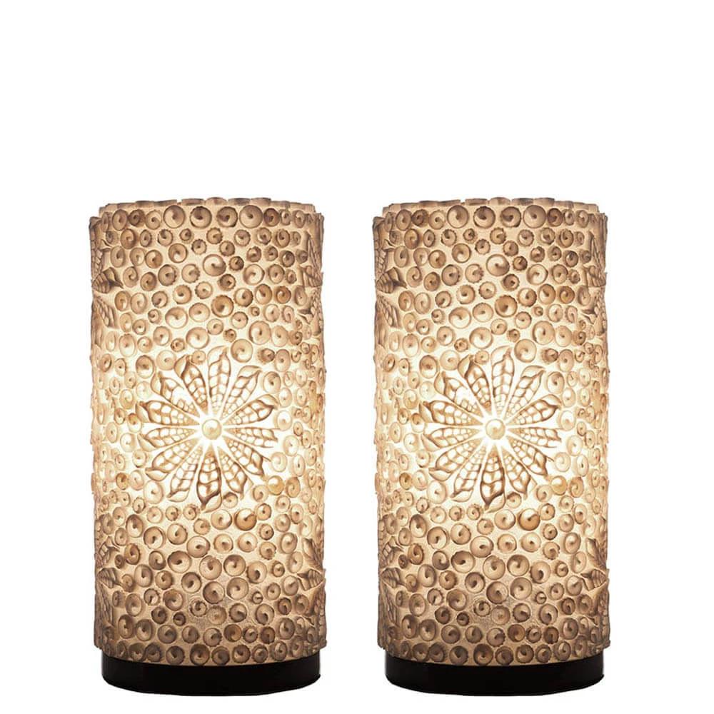 Tafellamp Dili Cilinder set 2 by VillaFlor