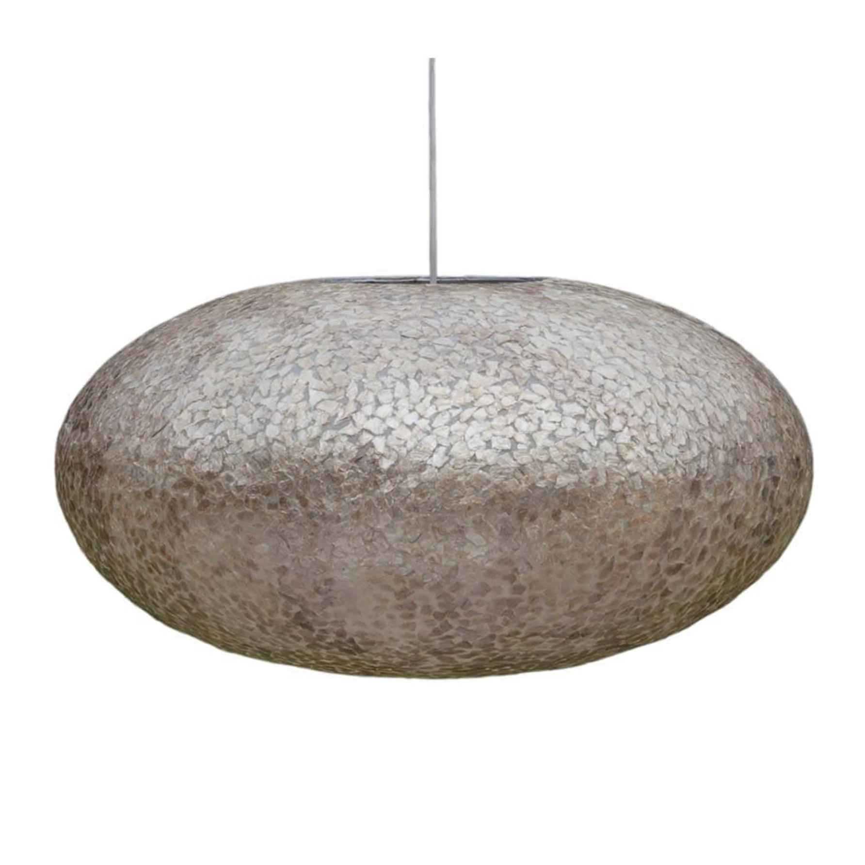 Hanglamp Wangi Gold UFO in twee maten by VillaFlor