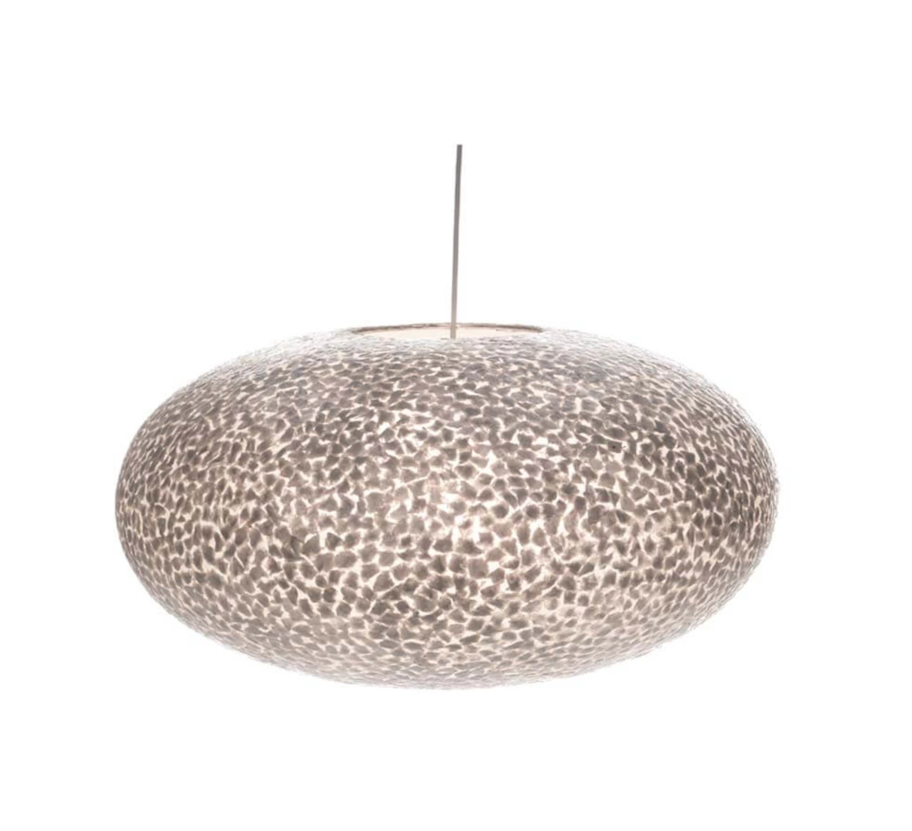 Hanglamp Wangi White UFO in 2 maten by VillaFlor