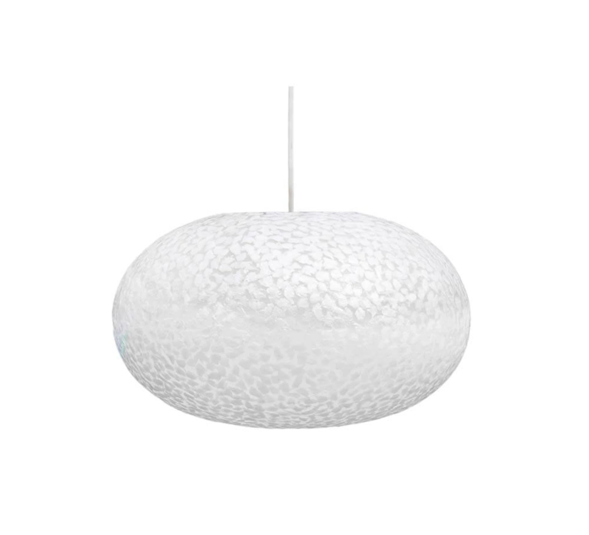 Hanglamp Wangi White UFO in 2 maten by VillaFlor