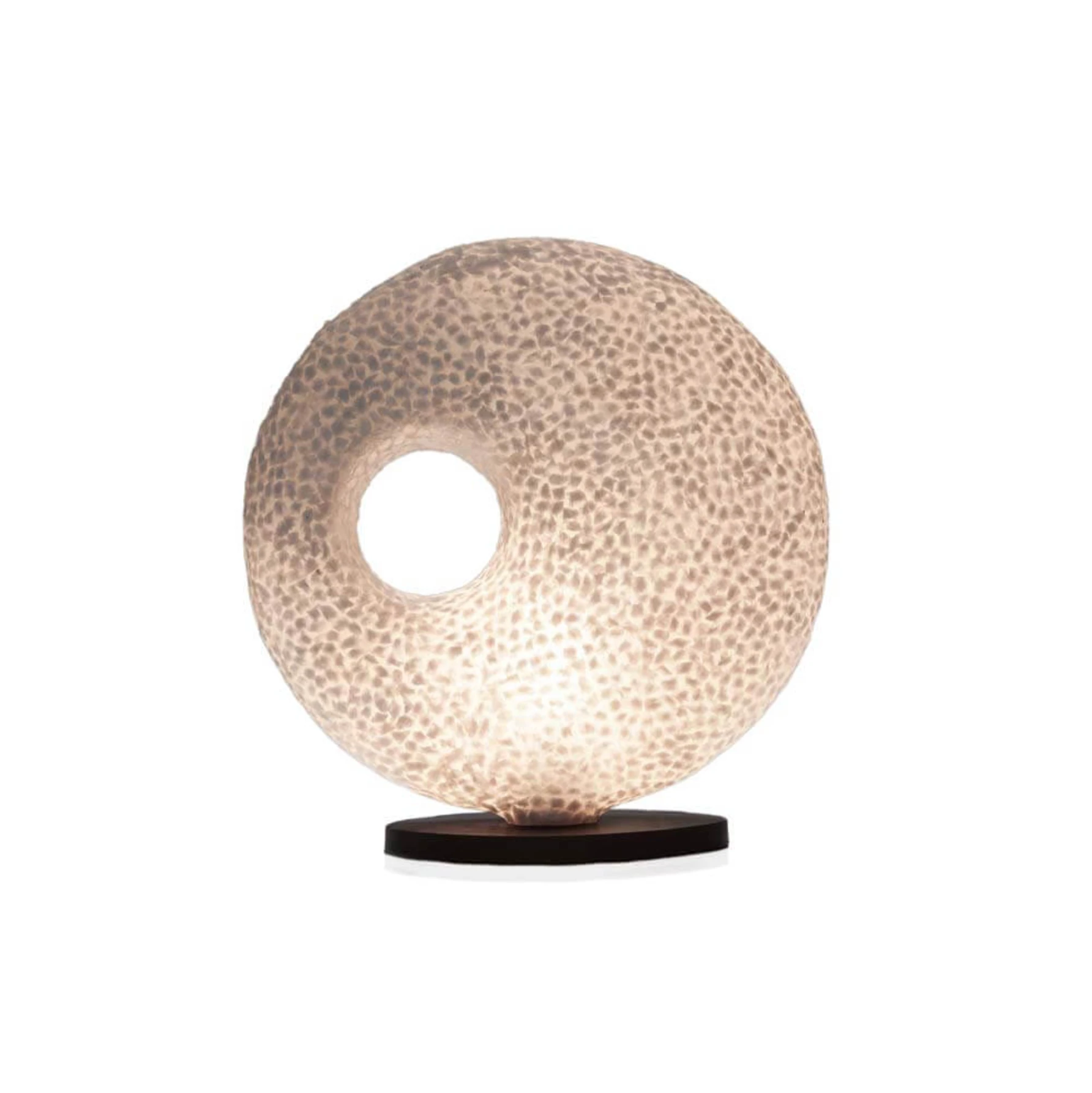 Tafellamp Wangi White Donut by VillaFlor