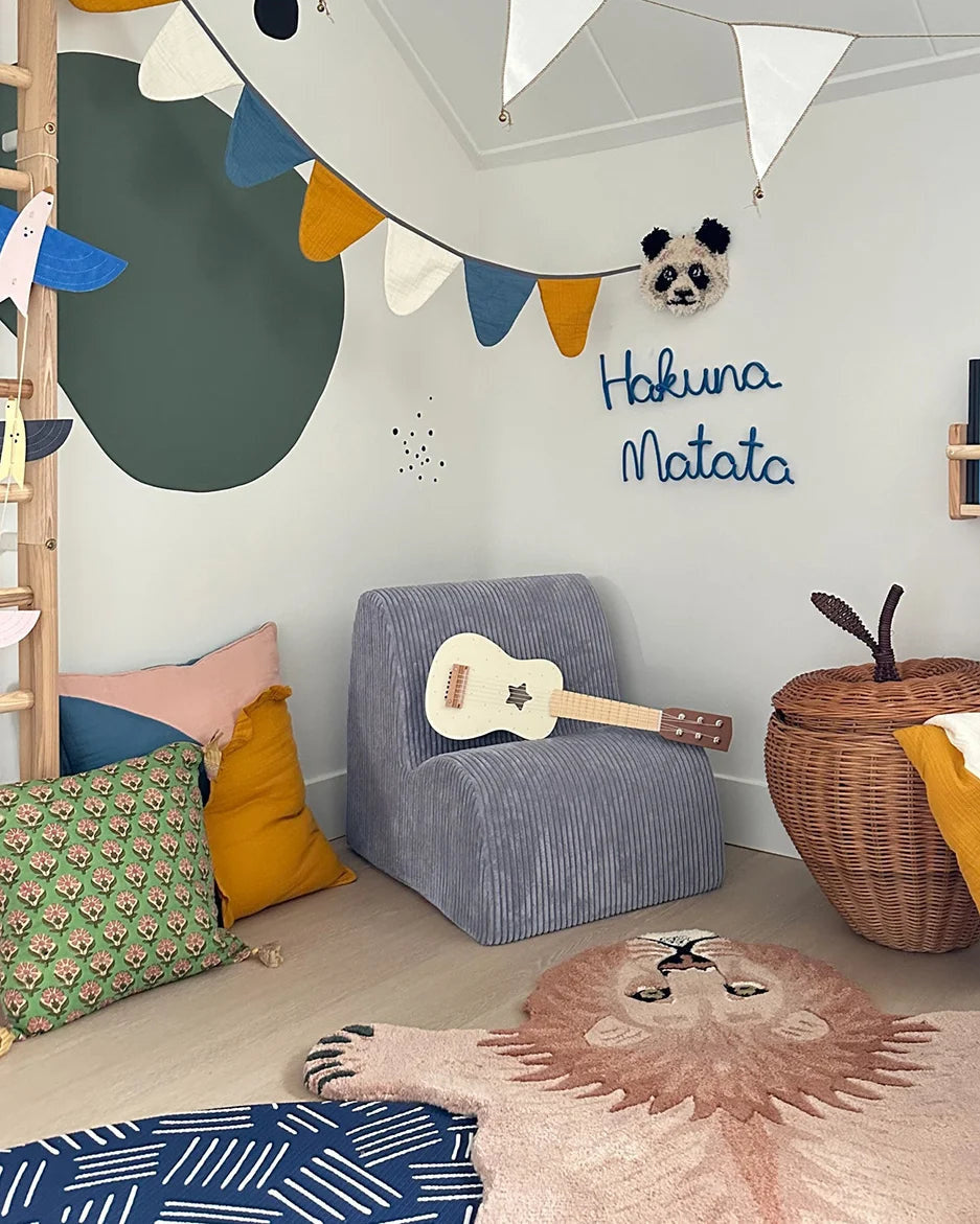 Kinderfauteuil Cloud Blueberry Blue - depauwwonen