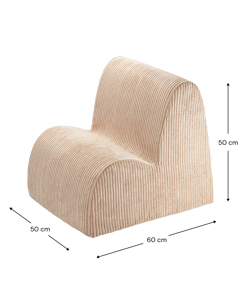 Kinderfauteuil Cloud Brown Sugar by WigiWama