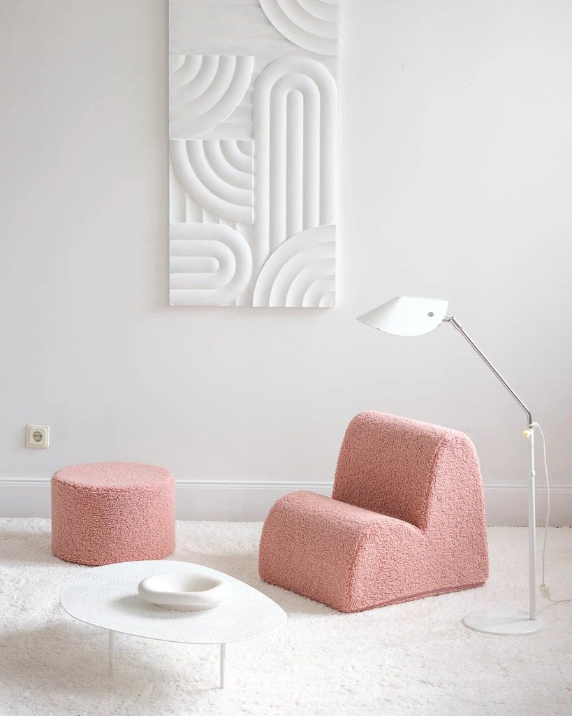 Kinderfauteuil Cloud Guava Pink by WigiWama