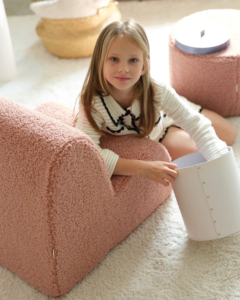 Kinderfauteuil Cloud Guava Pink by WigiWama