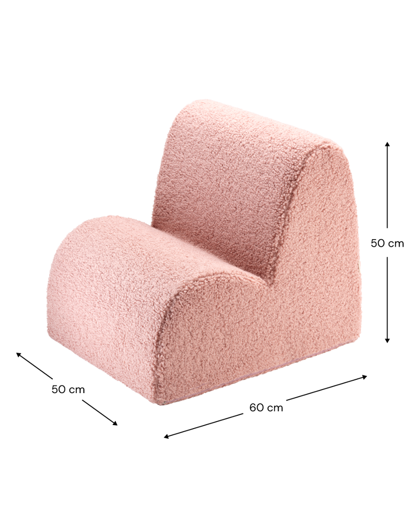 Kinderfauteuil Cloud Guava Pink by WigiWama