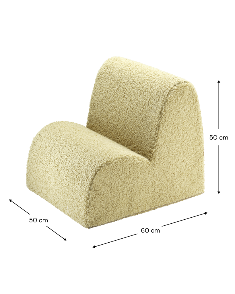 Kinderfauteuil Cloud Matcha by WigiWama
