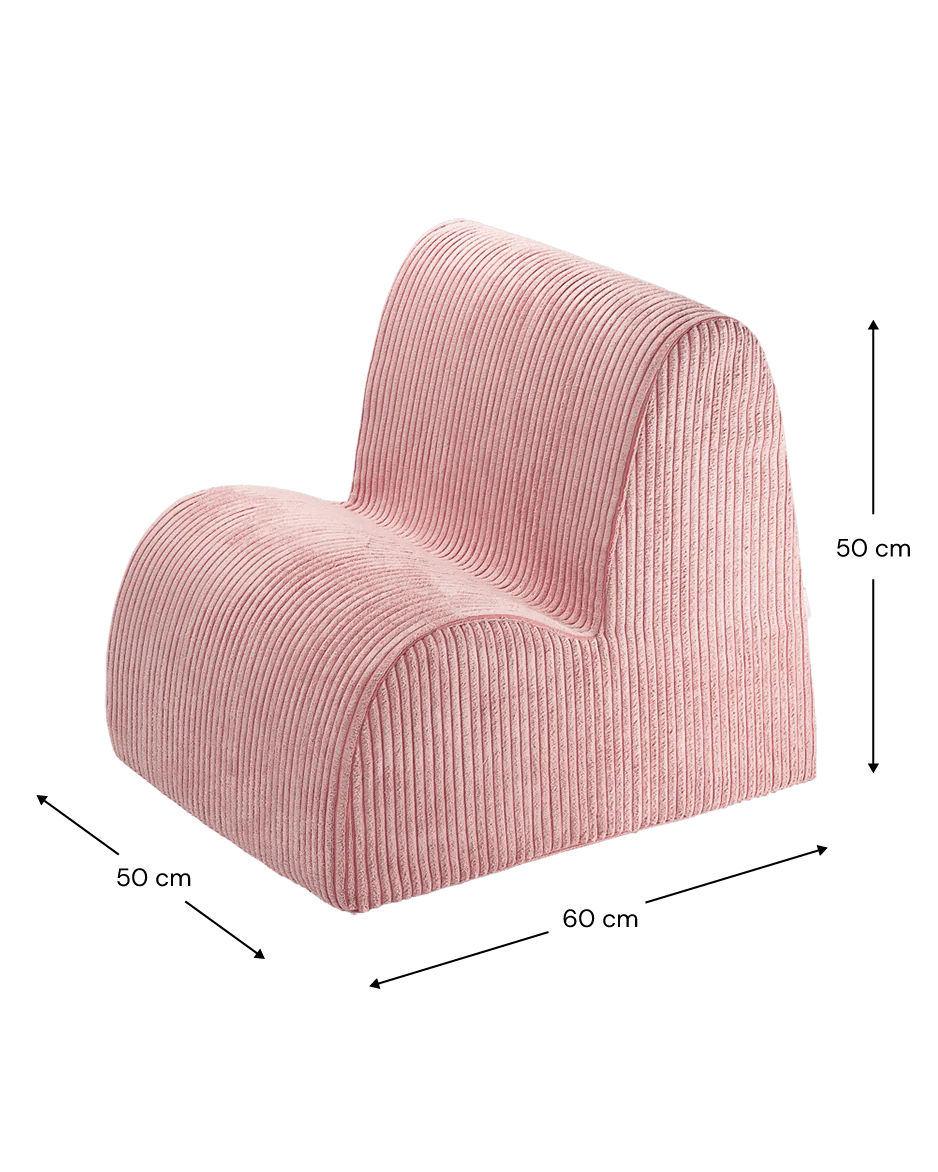 Kinderfauteuil Cloud Pink Mousse by WigiWama