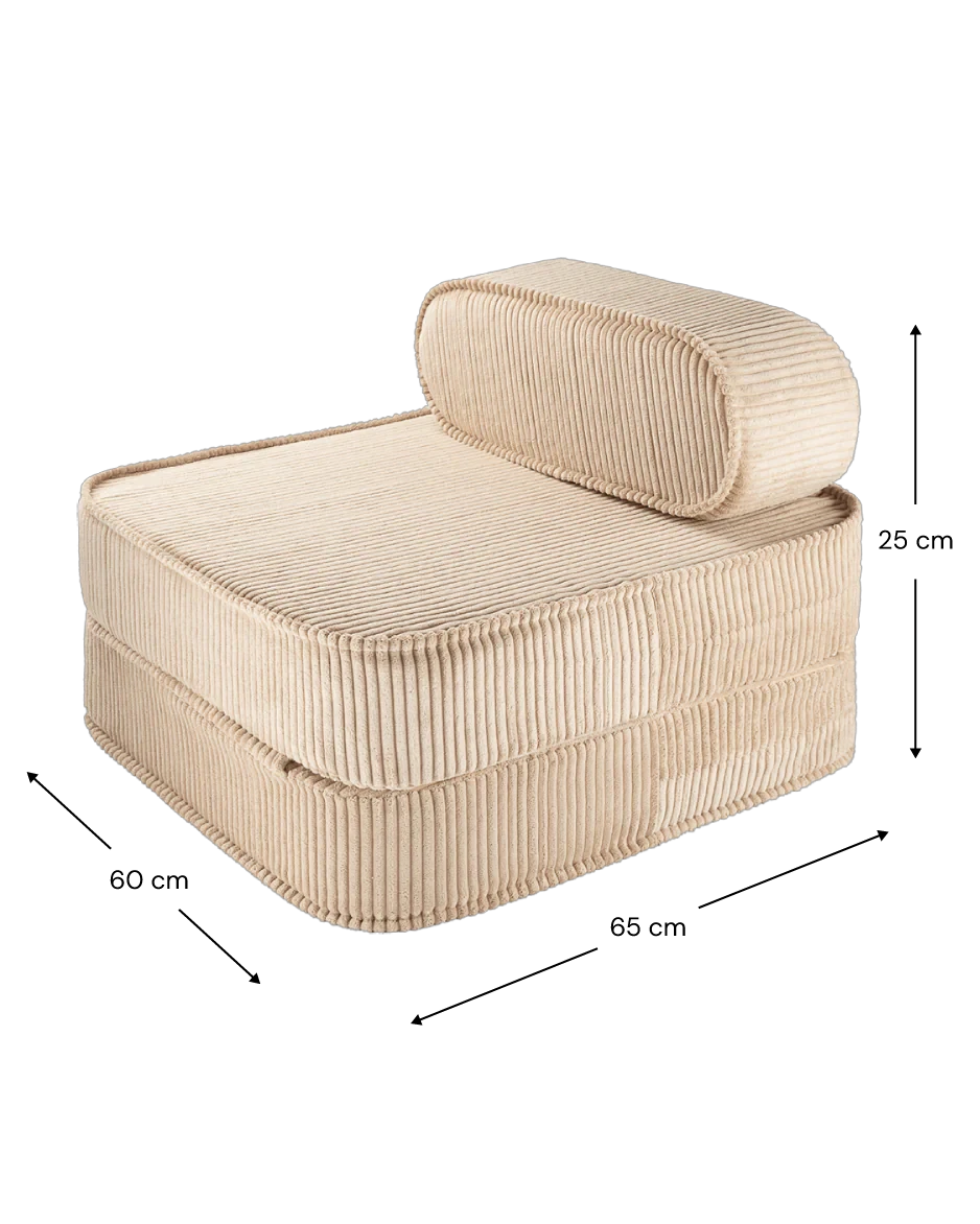 Kinderfauteuil Flip Brown Sugar by WigiWama